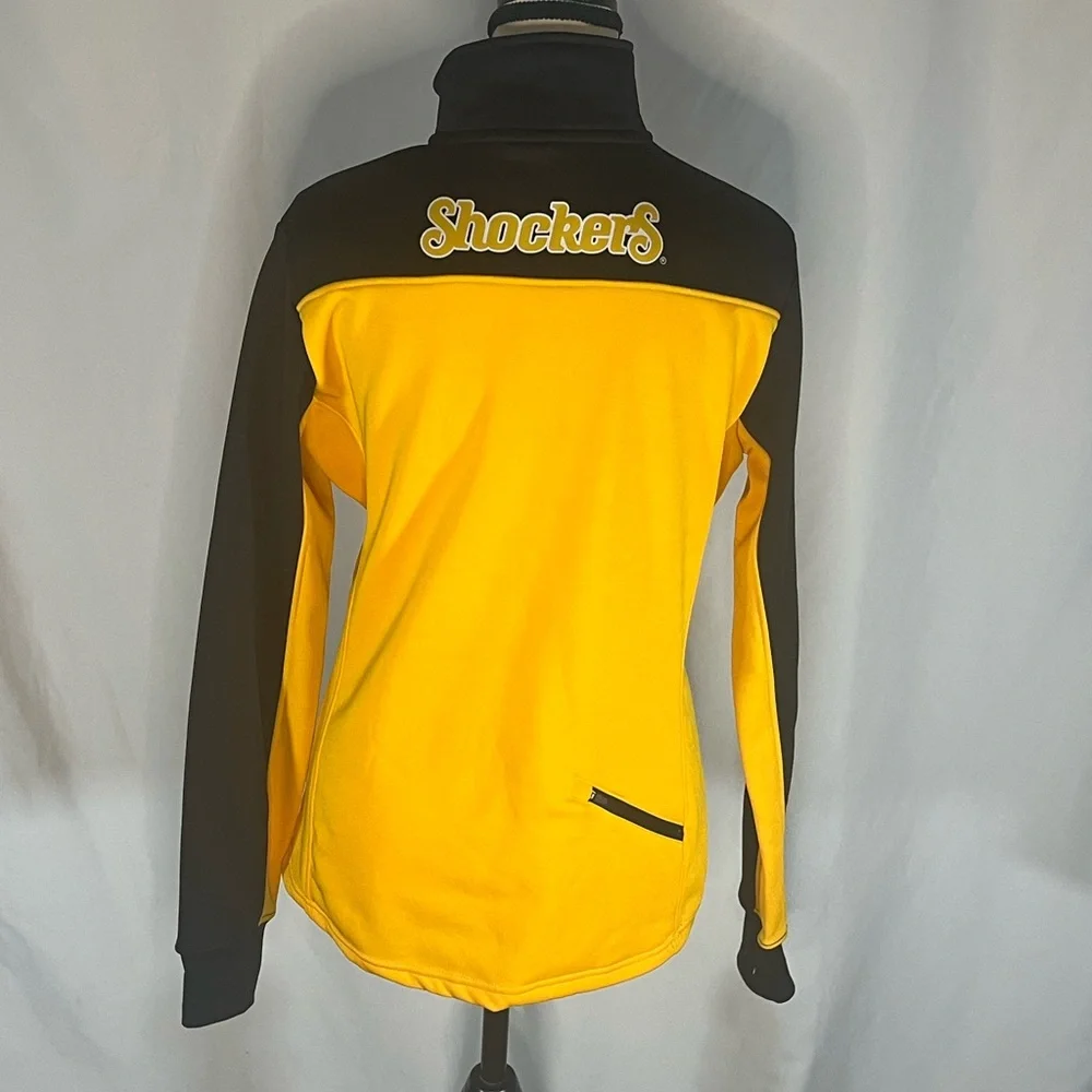 Colosseum Wichita State Shockers 1/4 Zip High Neck Women’s  Activewear Jacket - Picture 5 of 10